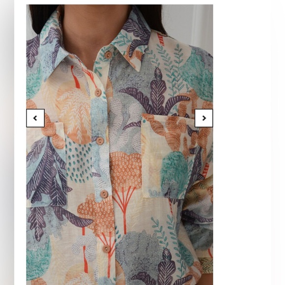 Collection privee blouse sz M - Picture 2 of 6